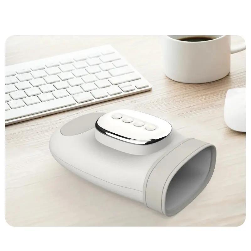 Electric Hand Massager With Airbag Compression Warm Heating Cordless Glove Massager Application for Palm Finger Relaxation Gift