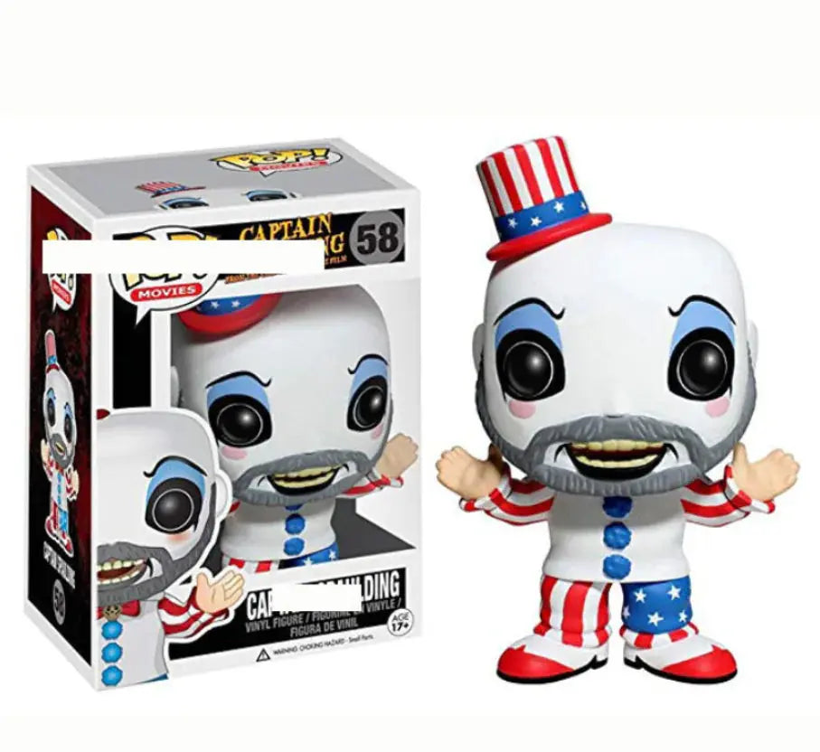 FUNKO POP Captain Spaulding Figurine Collectible Toy - Ladjyanoo
