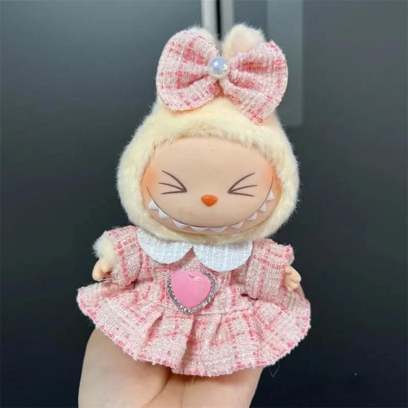 New Labubu Outfit Accessories for 17Cm Labubu V1 V2 Plush Doll'S Clothing Accessories