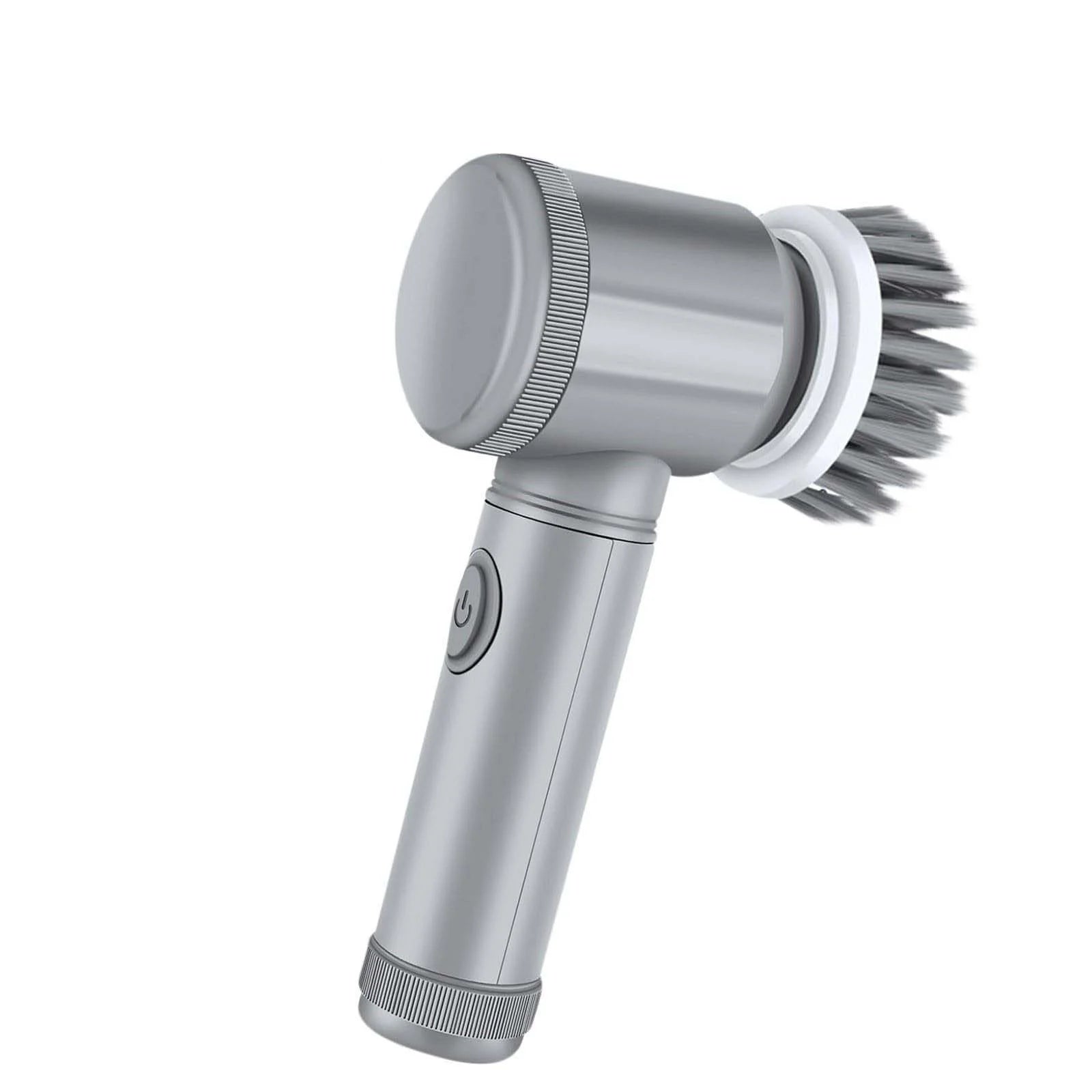Cordless Electric Scrubber with 5 Replaceable Brush Heads - Handheld Power Cleaning Brush for Bathtubs, Floors, Walls, Tiles, Toilets, and Kitchen Surfaces