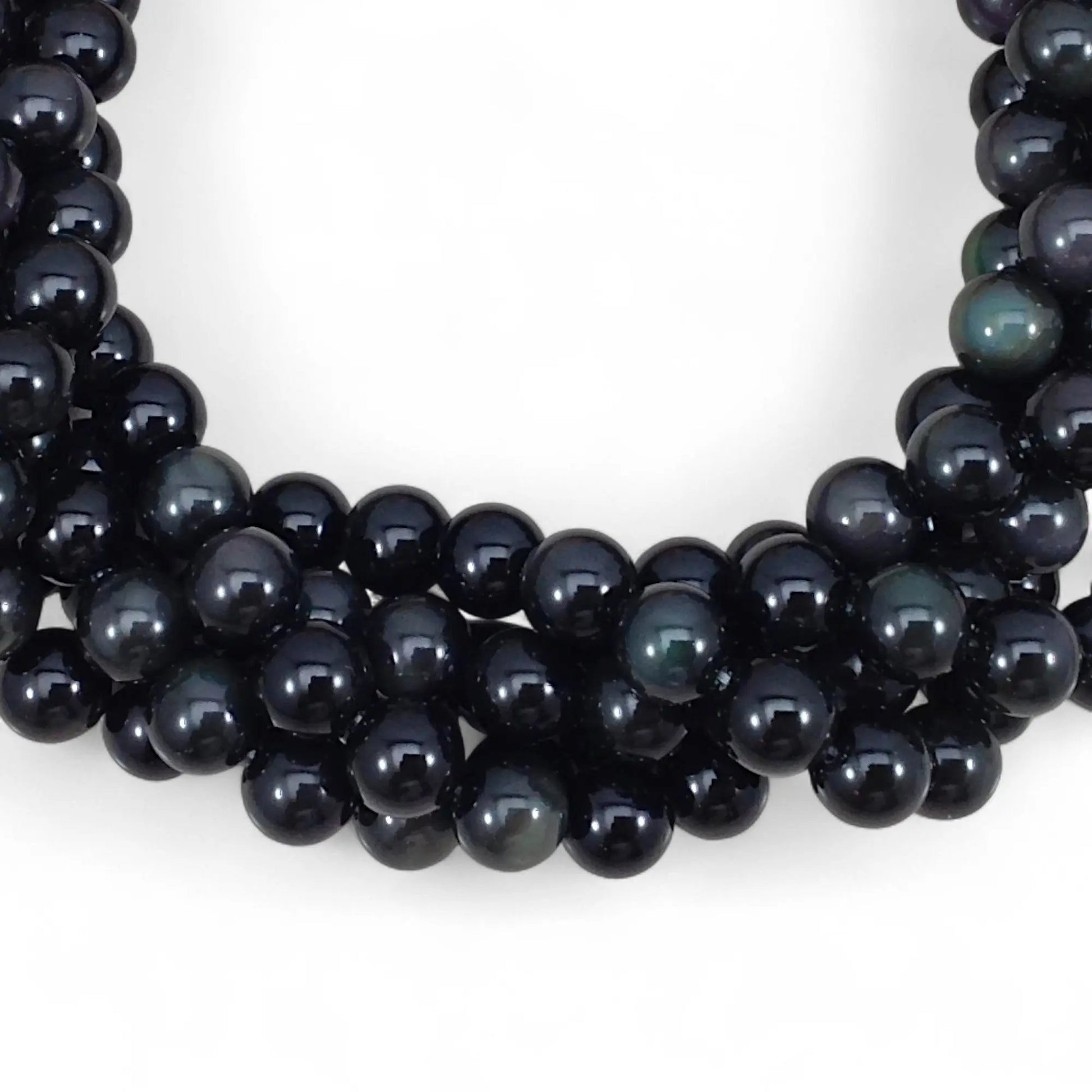 Rainbow Obsidian Round - Ladjyanoo