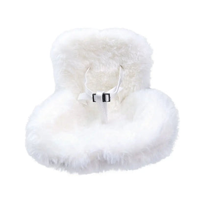 Car Ventilation Safety Seat Soft Kawaii Doll Seat Car Ornament Doll Safety Seat Car Interior Decoration for 17Cm Cute Doll