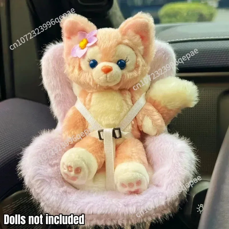 For 15-17Cm Doll Seat Air Outlet Aromatherapy Decoration Ornaments Holiday Gifts for Women Kid Labubu Car Interior Accessories