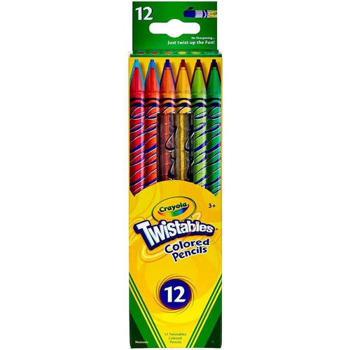 Crayola Twistables Colored Pencils 12ct - Ladjyanoo