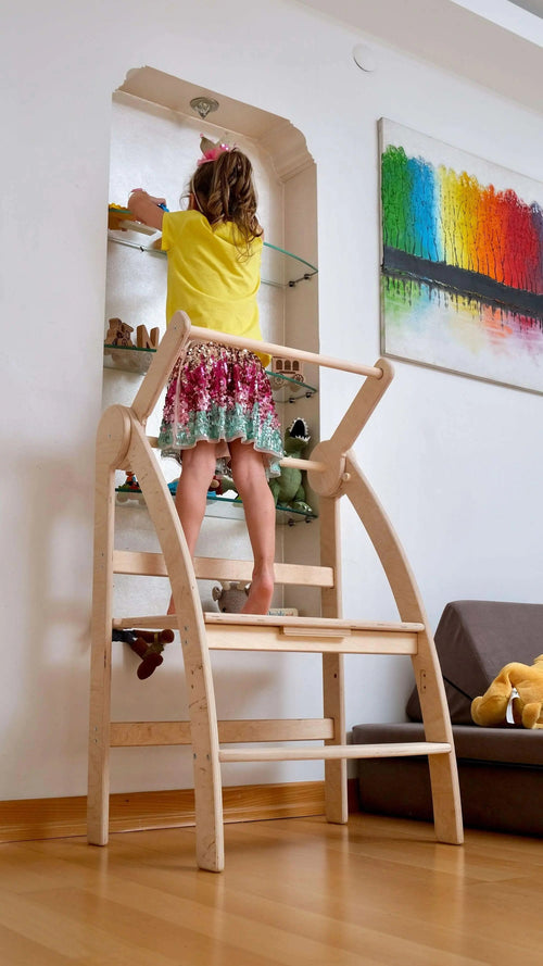 Double or Single Size Montessori Toddler Tower - Ladjyanoo