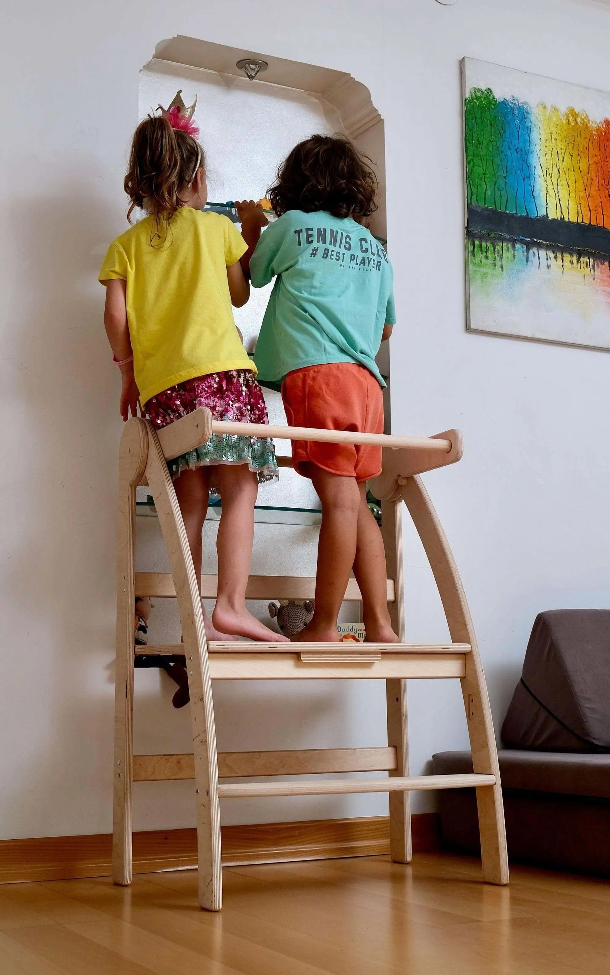 Double or Single Size Montessori Toddler Tower - Ladjyanoo
