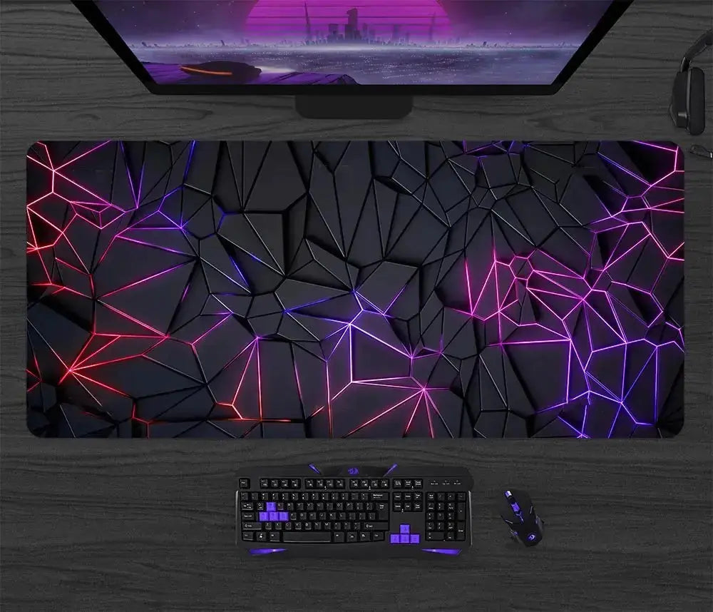 Tech Pattern Mouse Pad - Ladjyanoo
