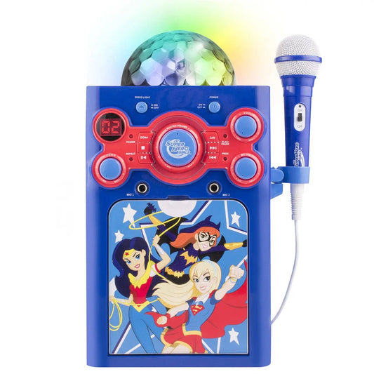 DC SuperHero Girls Disco Karaoke System - Ladjyanoo