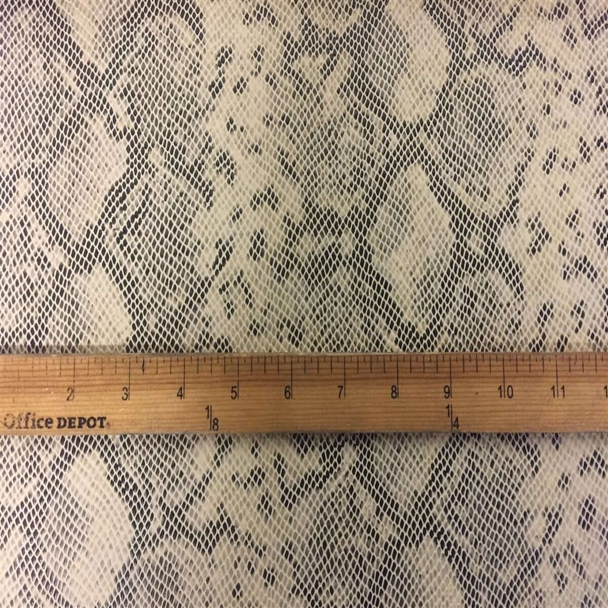 Matte Faux Python Snake Skin Vinyl Fabric - Ladjyanoo