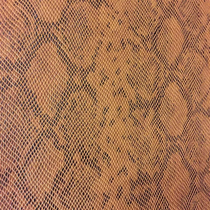 Matte Faux Python Snake Skin Vinyl Fabric - Ladjyanoo