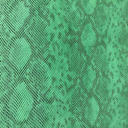 Matte Faux Python Snake Skin Vinyl Fabric - Ladjyanoo