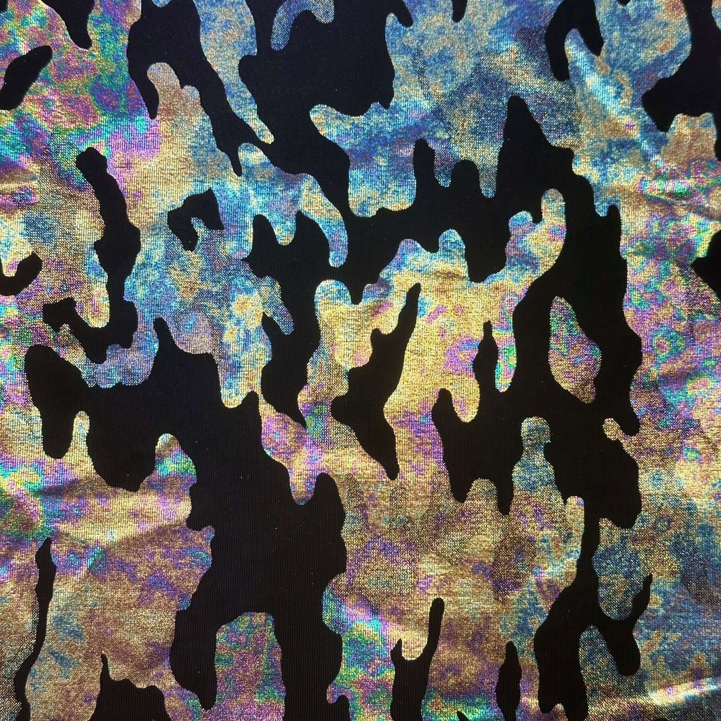 Stretch Polyester Recycled Spandex Camouflage Fabric | Spandex Palace - Ladjyanoo