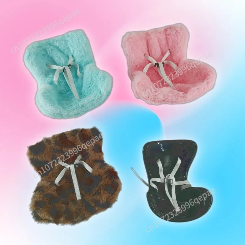 For 15-17Cm Doll Seat Air Outlet Aromatherapy Decoration Ornaments Holiday Gifts for Women Kid Labubu Car Interior Accessories