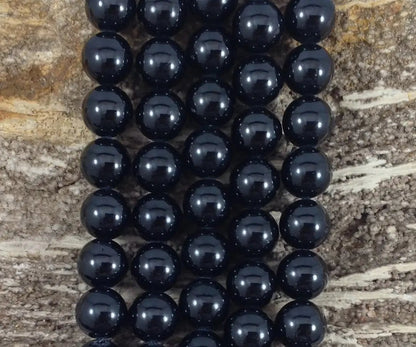 Black Tourmaline Round - Ladjyanoo