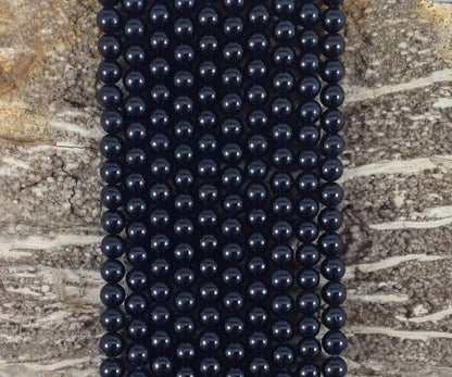 Black Tourmaline Round - Ladjyanoo