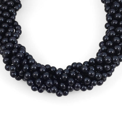 Black Tourmaline Round - Ladjyanoo