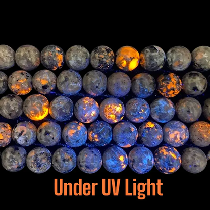 Yooperlite (Fluorescent Stone) Round - Ladjyanoo